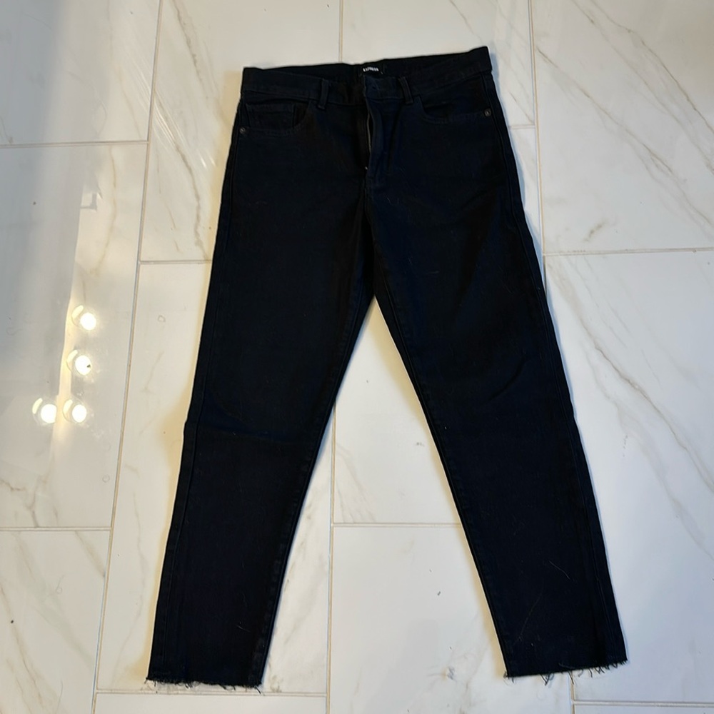 Express black jeans
